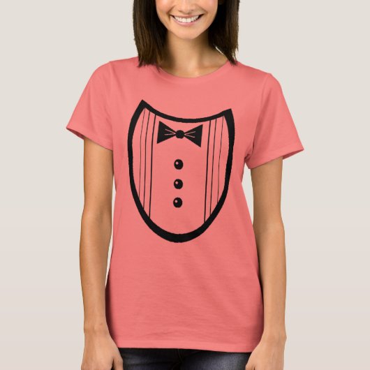 Black Tuxedo T-Shirt (Vorderseite)