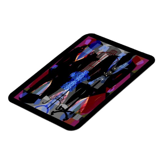 Black Tuxedos Magnet (Linke Seite)