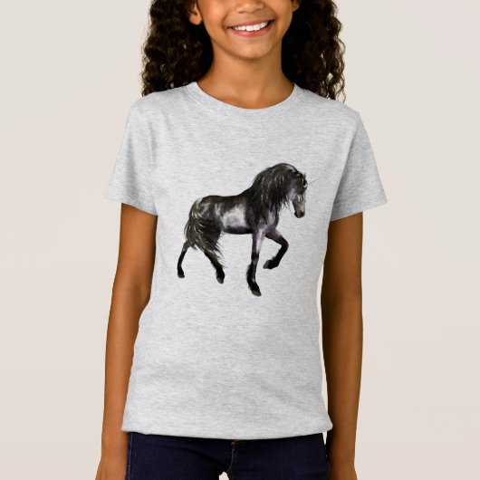 Black Unciorn T - Shirt (Vorderseite)