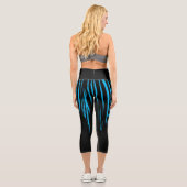 BLACK UND BLUE Capris (Rückseite)