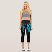 BLACK UND BLUE Capris (Vorderseite)