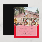 BLACK und RED BUDGET - Termine für Hochzeitfarben  (Vorne/Hinten)