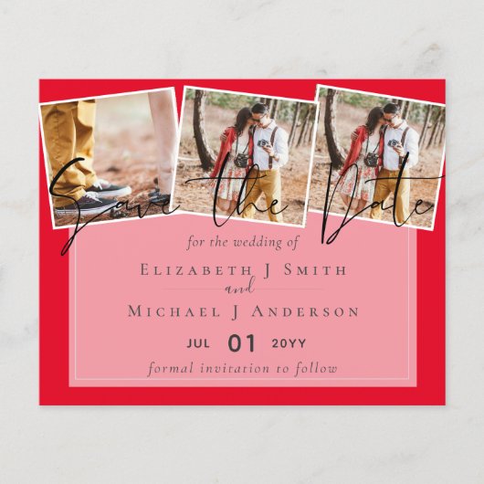 BLACK und RED BUDGET - Termine für Hochzeitfarben  (Vorderseite)