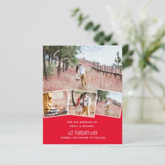 BLACK und RED BUDGET - Termine für Hochzeitfarben  (Stehend Vorderseite)