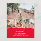 BLACK und RED BUDGET - Termine für Hochzeitfarben  (Vorderseite)