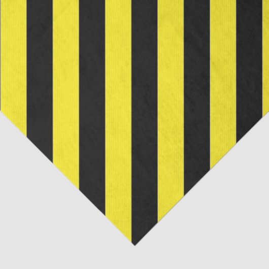 BLACK UND YELLOW DIAGONAL STRIPE TISSUPAPIER SEIDENPAPIER (Ausschnitt)