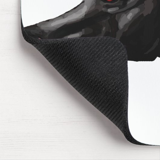 Black Unicorn Mousepad (Ecke)