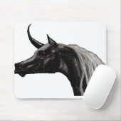 Black Unicorn Mousepad (Mit Mouse)