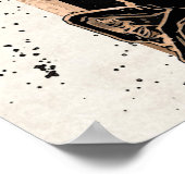 Black Unicorn Poster (Ecke)