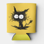 Black Unkempt Kitten GabiGabi Dosenkühler (Vorderseite)