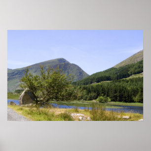 Black Valley Print Poster