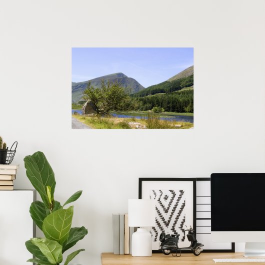 Black Valley Print Poster (Heimbüro)