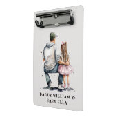 Black Vater and Daughter Bond (12) Mini Klemmbrett (Gewinkelt2)