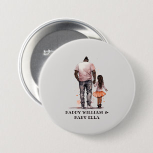 Black Vater and Daughter Bond (5) Button