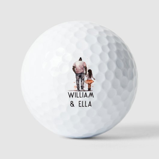 Black Vater and Daughter Bond (5) Golfball (Vorderseite)