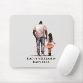 Black Vater and Daughter Bond (5) Mousepad (Mit Mouse)