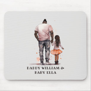 Black Vater and Daughter Bond (5) Mousepad