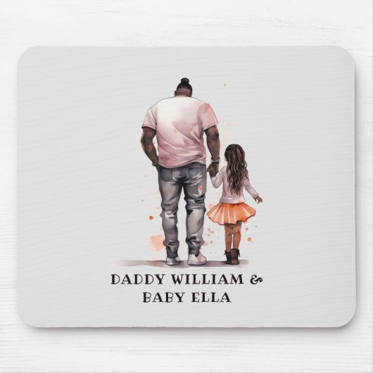 Black Vater and Daughter Bond (5) Mousepad (Vorne)