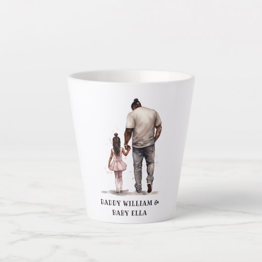 Black Vater and Daughter Bond (6) Milchtasse (Vorderseite)