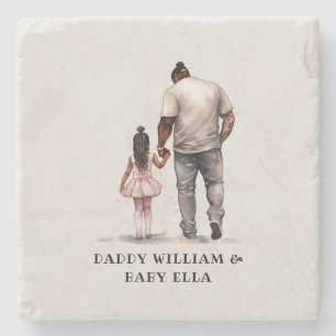 Black Vater and Daughter Bond (6) Steinuntersetzer