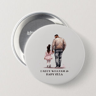 Black Vater and Daughter Bond (7) Button