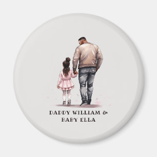 Black Vater and Daughter Bond (7) Magnet