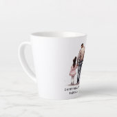 Black Vater and Daughter Bond (7) Milchtasse (Linke Ecke)