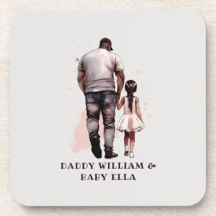 Black Vater and Daughter Bond (8) Getränkeuntersetzer