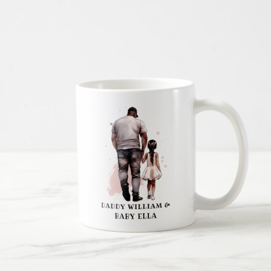 Black Vater and Daughter Bond (8) Kaffeetasse (Rechts)