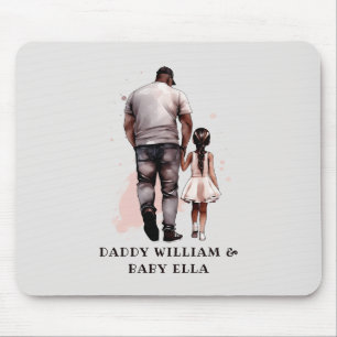 Black Vater and Daughter Bond (8) Mousepad