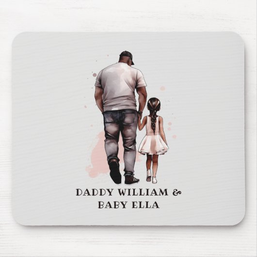 Black Vater and Daughter Bond (8) Mousepad (Vorne)