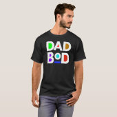 Black Vater Bod Vathers Trainingsübungen Daddy G T-Shirt (Vorne ganz)