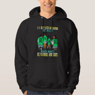Black Vater Melanin Pater Brown Skin Boys Vathers Hoodie