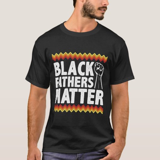 Black Vathers Materie Black Vater Pride History Mo T-Shirt (Vorderseite)