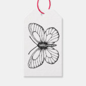 Black-veined white butterfly geschenkanhänger (Vorderseite)