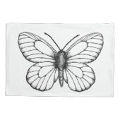 Black-veined white butterfly kissenbezug (Rückseite)