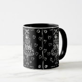 Black Velvet Cake Tasse (VorderseiteRechts)