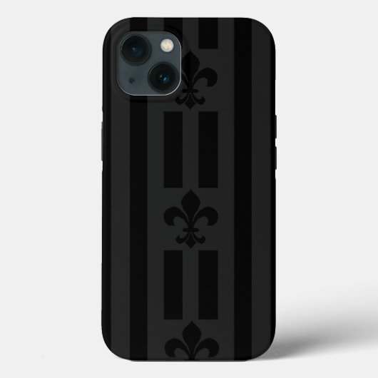 Black Velvet Lilie Case-Mate iPhone Hülle (Rückseite)