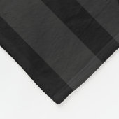 Black Velvet Lilie Fleece Blanket (Ecke)