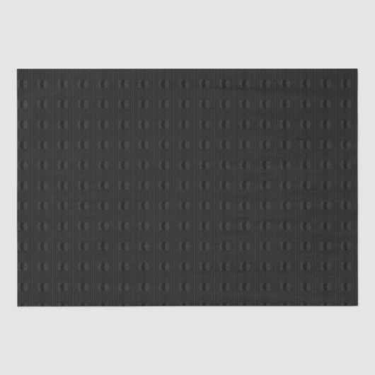 Black Velvet Ovals Seidenpapier (Vorderseite)