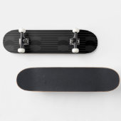 Black Velvet Ovals Skateboard (Horizontal)