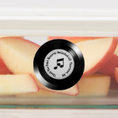 Black Vinyl LP Record Alben Vielen Dank Etiketten (Befestigt)