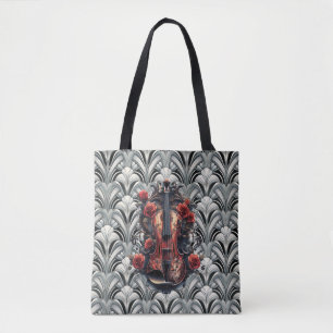 Black Violin in Art Deco GMajor \Schultertasche Tasche