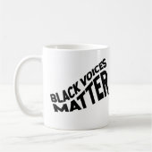 Black Voices Materie Kaffeetasse (Links)