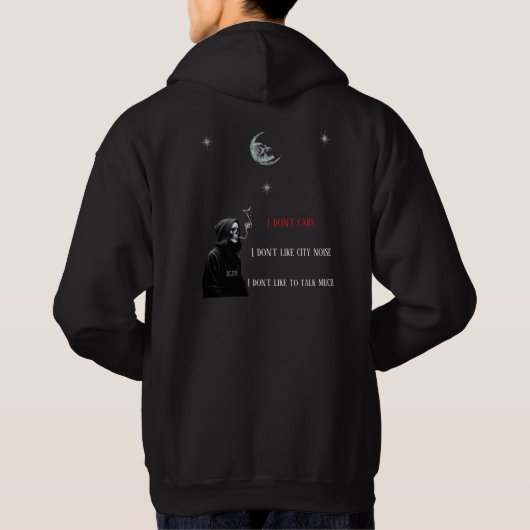 black vortex hoodie (Rückseite)