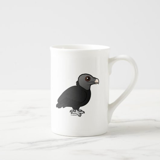 Black Vulture Bone China Tasse (Rechts)