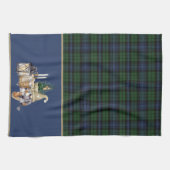 Black Watch Alte Weihnachten Geschirrtuch (Horizontal)