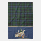 Black Watch Alte Weihnachten Geschirrtuch (Vertikal)