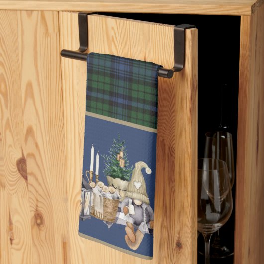 Black Watch Alte Weihnachten Geschirrtuch (Drittel gefaltet)