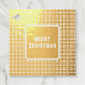 Black Watch Ancient Original Scottish Tartan Geschenkanhänger (Vorderseite)